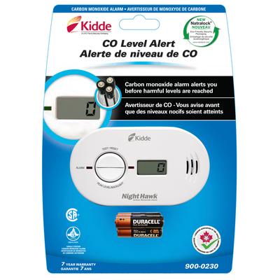 Kidde Digital CO Alarm, Battery Operated