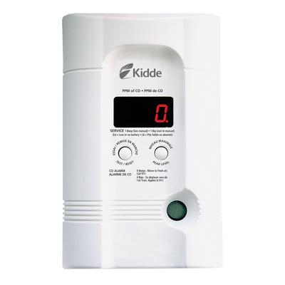 Kidde – Plug-In Digital Carbon Monoxide Alarm with Rechargeable Battery Back-up